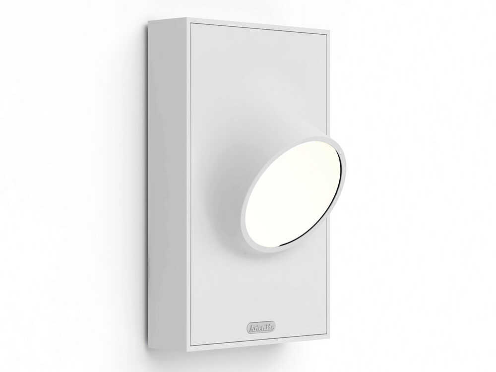 Artemide Ciclope Outdoor Wall Light in White