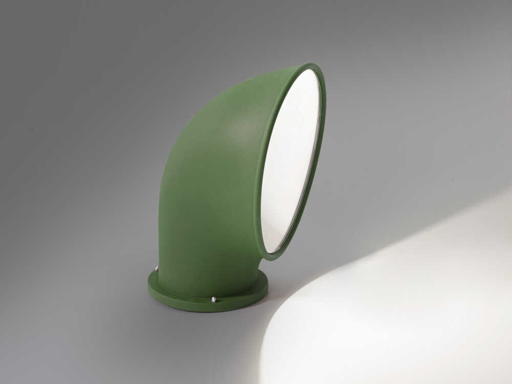 Artemide Piroscafo Outdoor Floor Light in Green