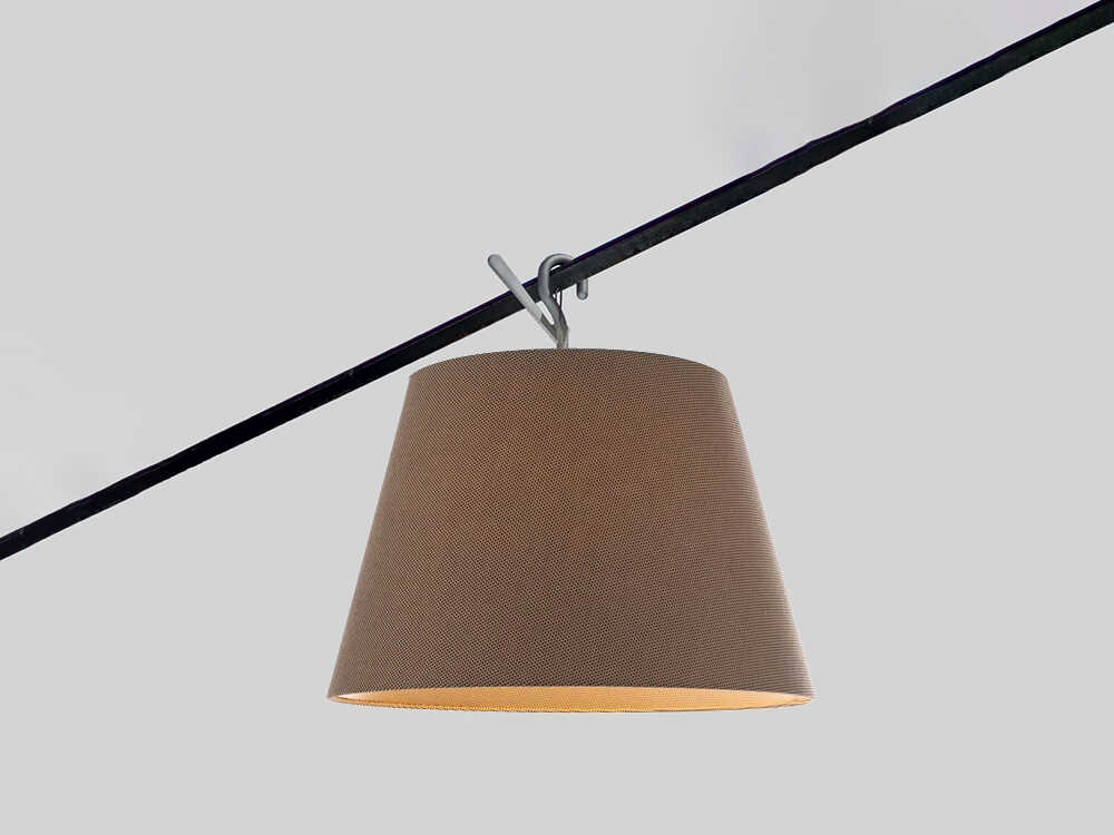 Artemide Tolomeo Mega Outdoor Lamp in Dove Grey