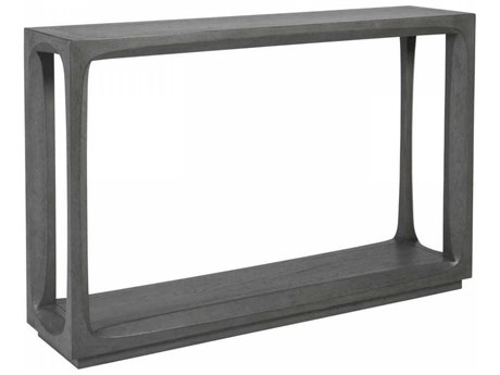 Artistica Appellation Rectangular Wood Gray Console Table