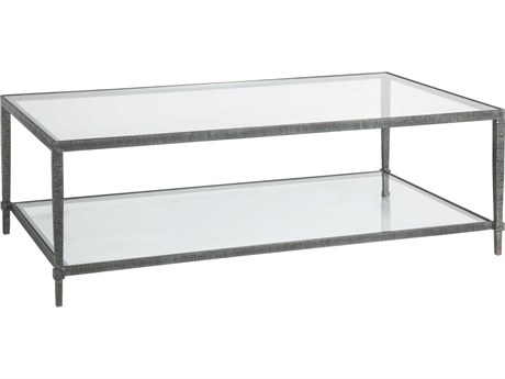 Artistica Metal Designs Claret Rectangular Glass Cocktail Table