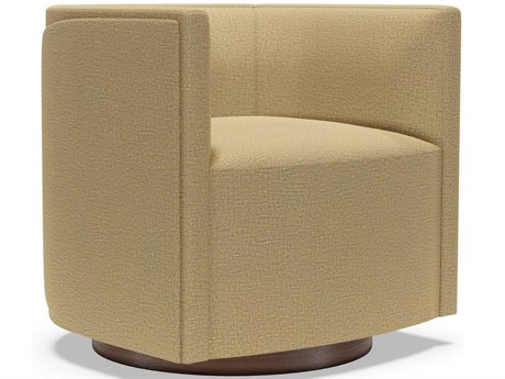 Artistica Upholstery Ingrid Swivel Beige Accent Chair