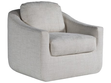 Artistica Upholstery Swivel Cream Accent Chair Liz