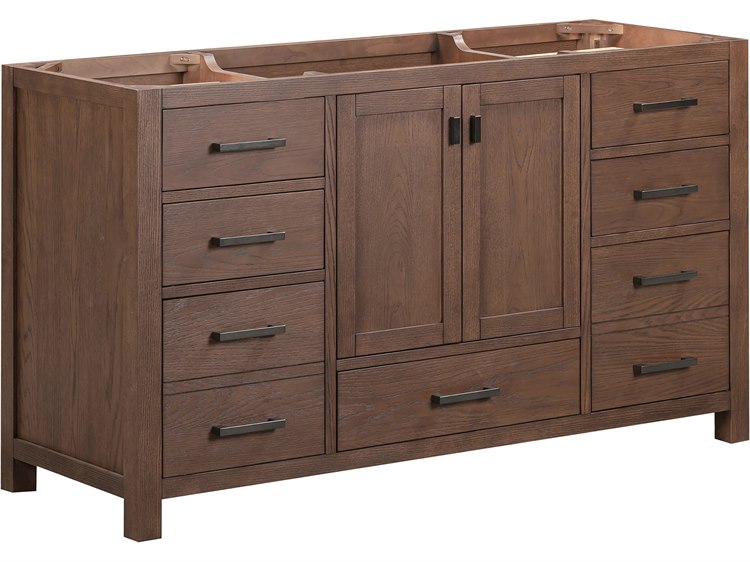 Photos - Washbasin cabinet Cabinet Avanity Modero 60 in. Single Sink Bathroom Vanity in Mocha Oak MODERO-V60-MO-A 