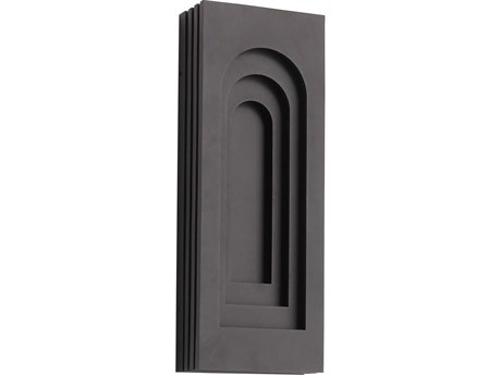 Avenue Lighting Rectangular Curved Top 1-Light Outdoor Wall Light