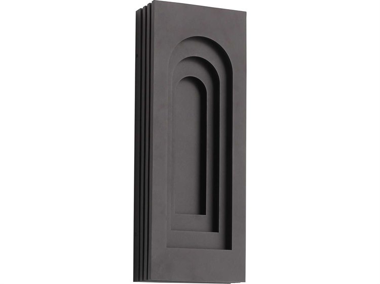 Avenue Lighting Rectangular Curved Top 1-Light Outdoor Wall Light