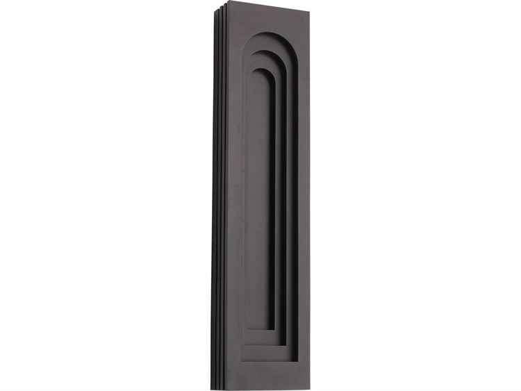 Avenue Lighting Rectangular Curved Top 1-Light Outdoor Wall Light