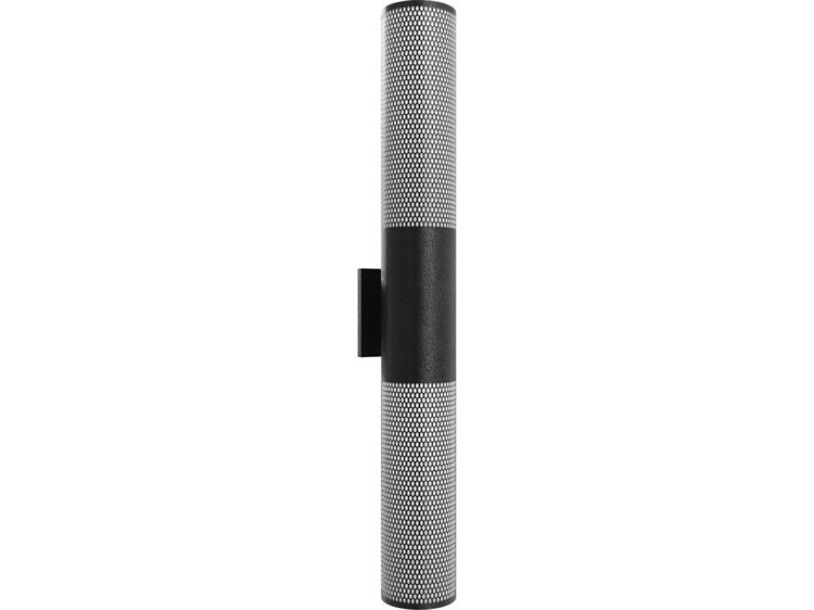 Avenue Lighting Cylindrical Outdoor Wall Light Black