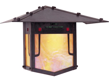 Arroyo Craftsman Pagoda 1 - Light Outdoor Wall Light