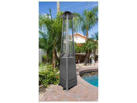 AZ Patio Heaters Commercial Stainless Steel Glass Tube Patio Heater