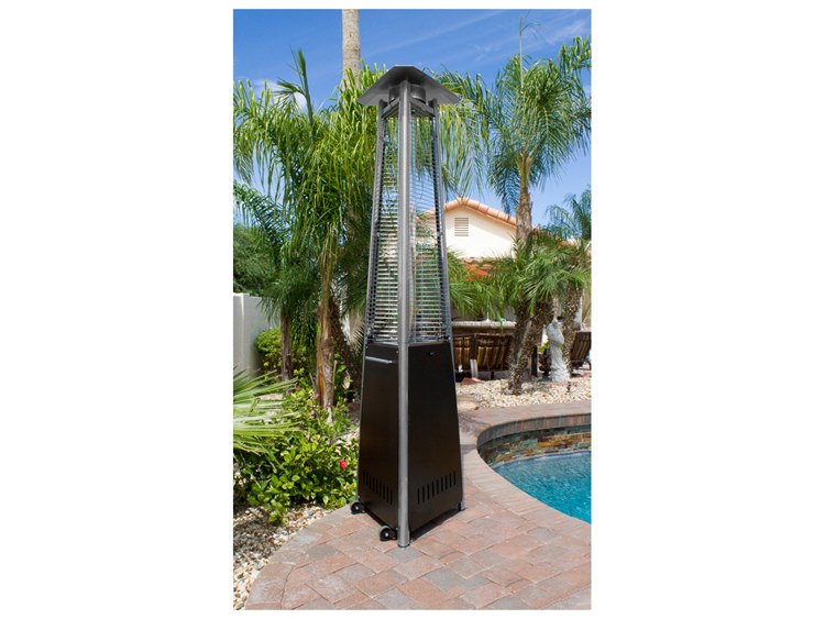 Az Patio Heaters Quartz Glass Hammered Bronze Hlds01 Gthg