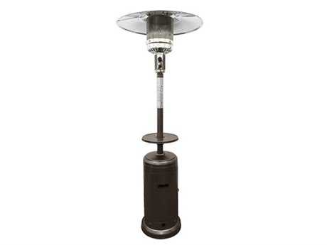 AZ Patio Heaters 87'' Tall Hammered Bronze Heater With Table