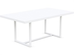 White 70.87''W x 39.37''D Dinning Table