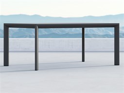 Charcoal Rectangular 72.24''W x 41.93''D Dining Table