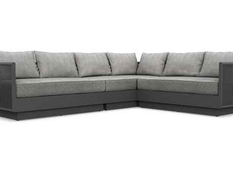 Azzurro Living Porto Ash All-Weather Rope Sectional Lounge Set