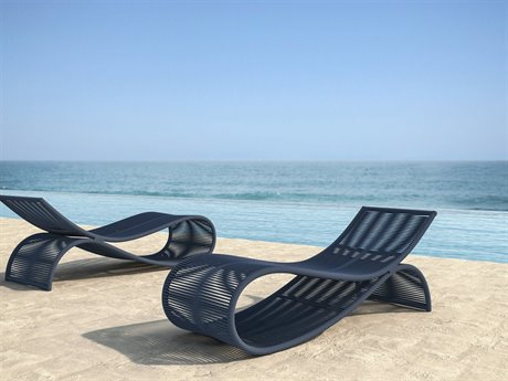 Azzurro Living Wave Deep Royal All-Weather Rope Lounge Set