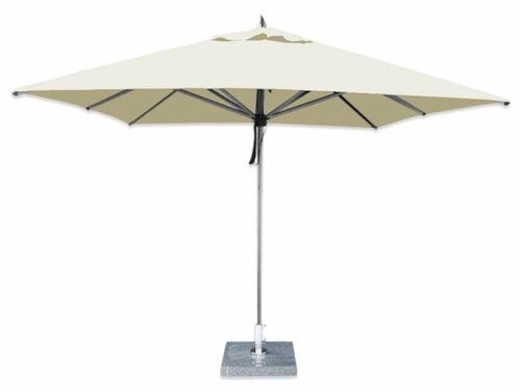 Bambrella 11' Hurricane Square Aluminum Umbrella