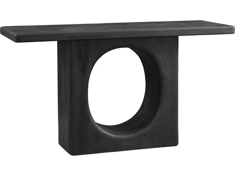 Bassett Mirror Black Compass Console Table