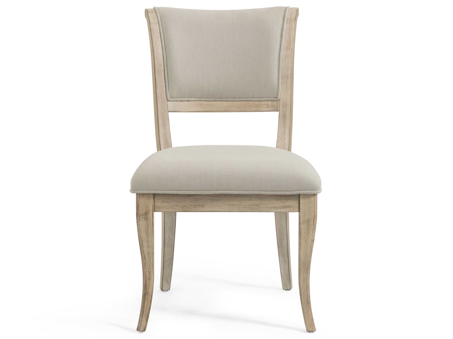 Bassett Mirror Lotte Bellamy Grey / Ivory Side Dining Chair BA5090DR800