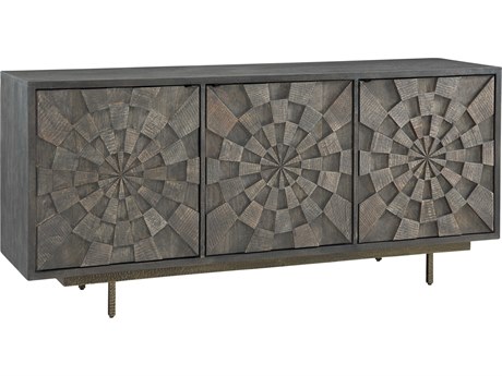 Bassett Mirror Adrienne 69" Mango Wood Brown Sideboard
