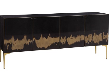 Bassett Mirror 17" Brown Kali Iron Sideboard