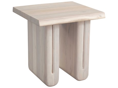 Bassett Mirror White Nadia End Table