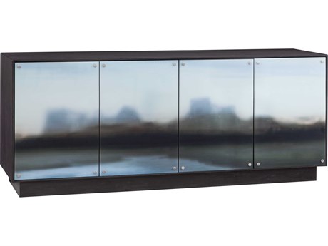Bassett Mirror 78" Hardwood Blue Sideboard