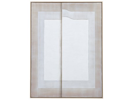 Bassett Mirror Fold-II Framed Canvas Wall Art