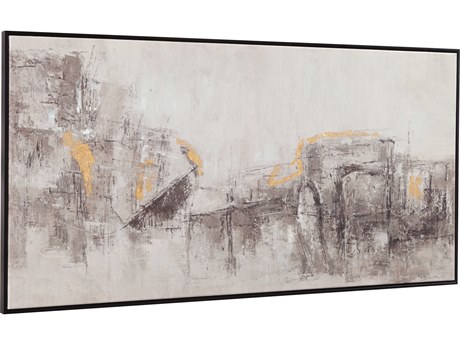 Bassett Mirror About Town Framed Canvas Wall Art