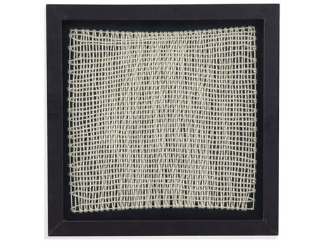 Bassett Mirror Woven Shadow Box