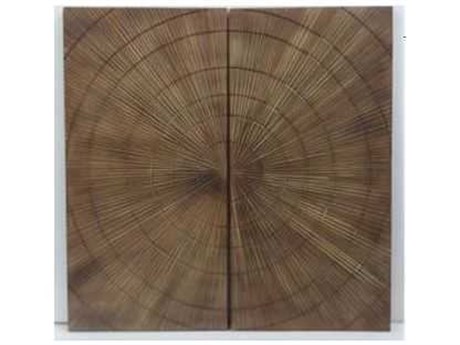 Bassett Mirror Radius Grove Wood Wall Art