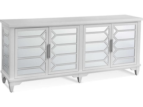 Bassett Mirror Redi 38" Poplar Wood White Sideboard