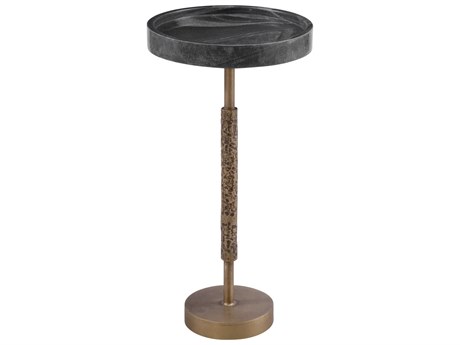 Bassett Mirror Brass Newman Accent Table
