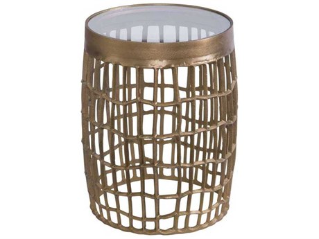 Bassett Mirror Bronze Harper Accent Table