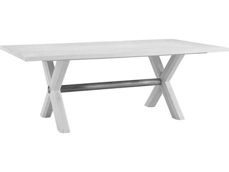 Bassett Mirror White Nadine Dining Table
