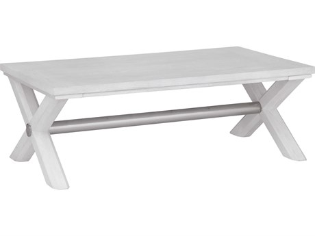Bassett Mirror White Nadine Cocktail Table
