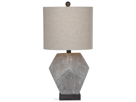 Bassett Mirror Wallace Grey Table Lamp