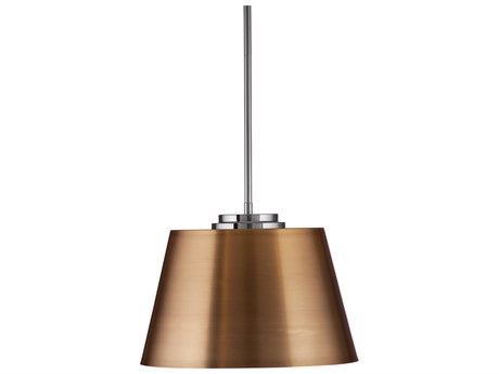 Bassett Mirror Brass Chrome Empire Mini Pendant