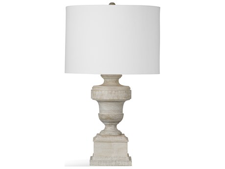 Bassett Mirror White Washed Buffet Lamp