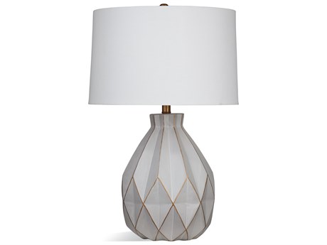 Bassett Mirror Grey Gold Buffet Lamp