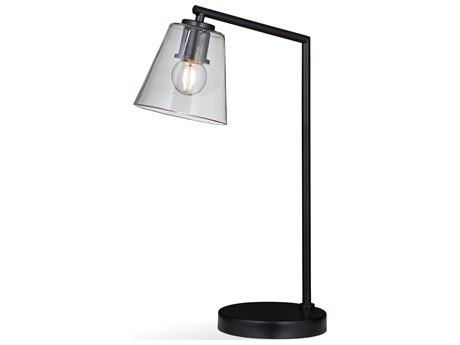 Bassett Mirror Bronze Glass Table Lamp