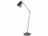Bassett Mirror 59" Tall Silver Floor Lamp  BAL4298F