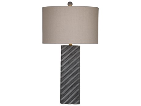 Bassett Mirror Grey Buffet Lamp
