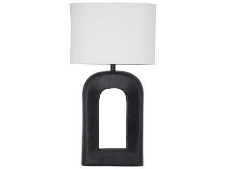 Bassett Mirror Black Buffet Lamp