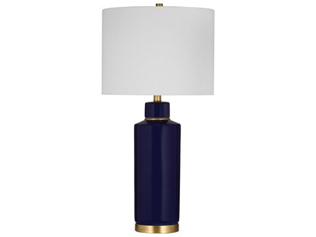 Bassett Mirror Robynn Blue Table Lamp
