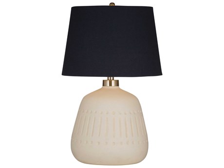 Bassett Mirror Journey White Table Lamp