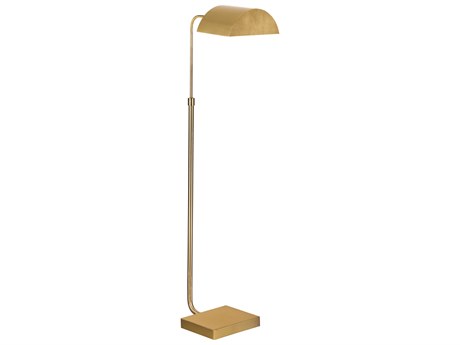 Bassett Mirror Gold Brass Floor Lamp