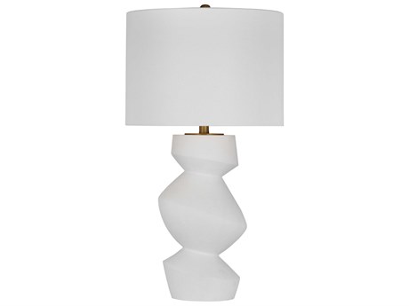 Bassett Mirror Helen White Table Lamp