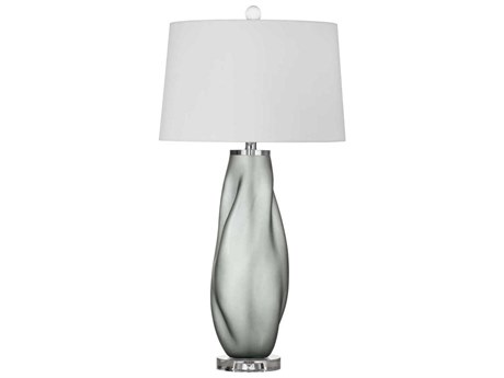 Bassett Mirror Gray Gabon Table Lamp