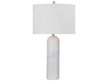 Bassett Mirror White Tioga Table Lamp